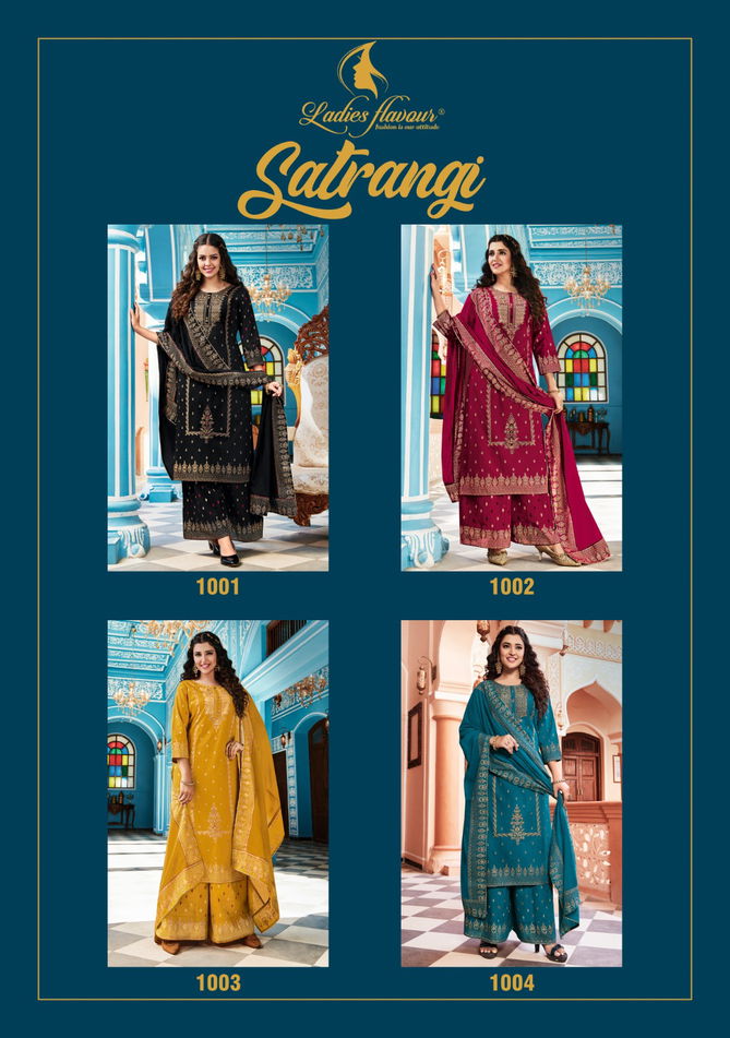 Satrangi By Ladies Flavour Heavy Design Readymade Suits Catalog